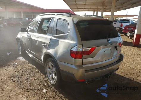 2007 BMW X3 3.0Si из США, поврежденный, VIN WBXPC93417WF28703